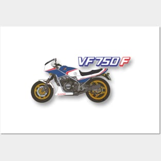 Honda VF750F Posters and Art